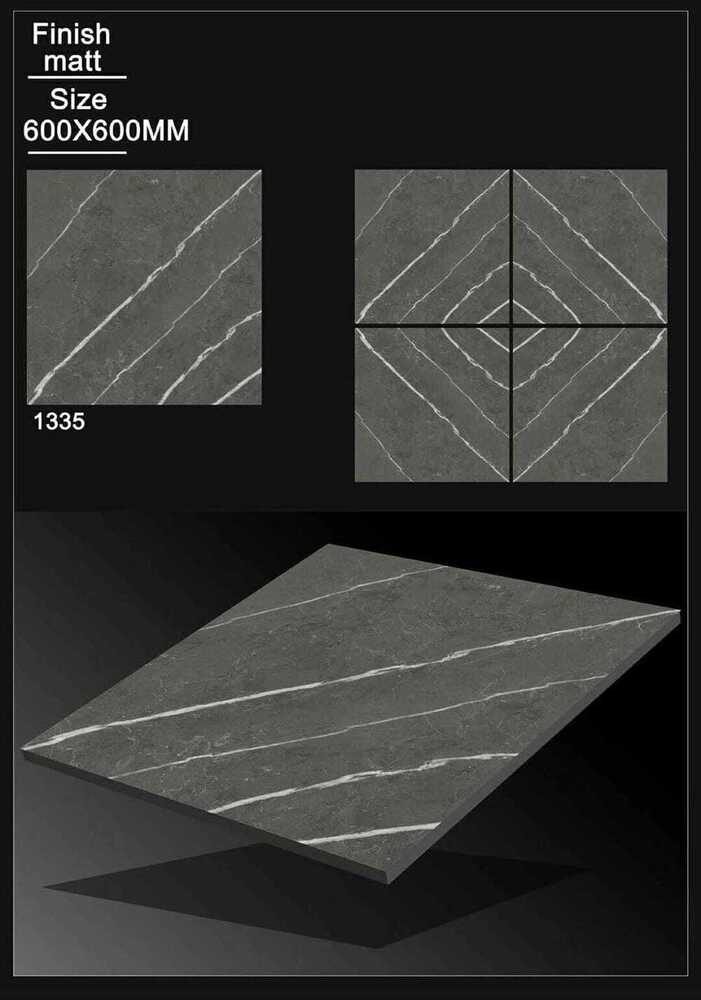 600*600 Porcelain Tiles Finish - Matt