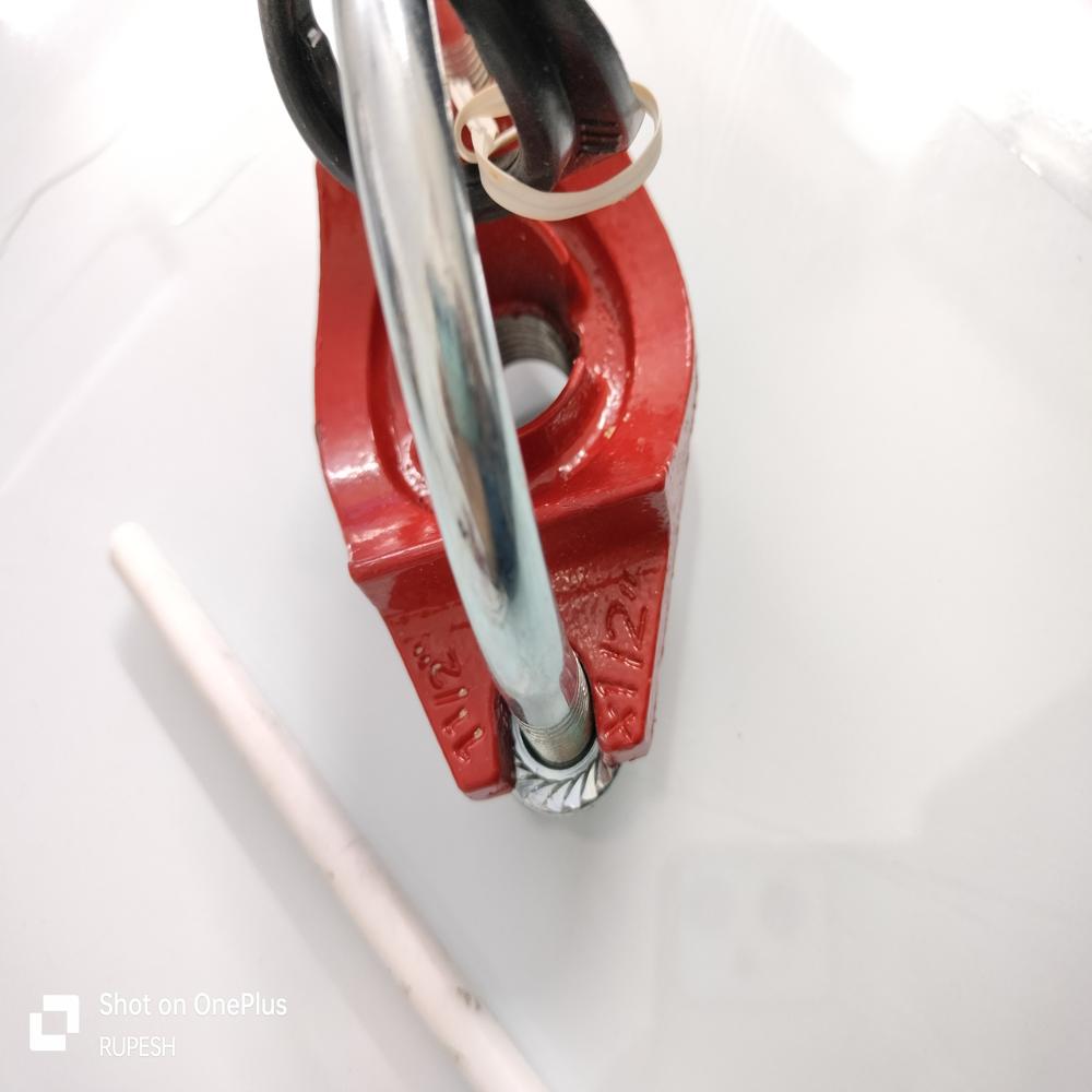 041 Saddle-let (U Bolt Mechanical Tee) - Color: Red