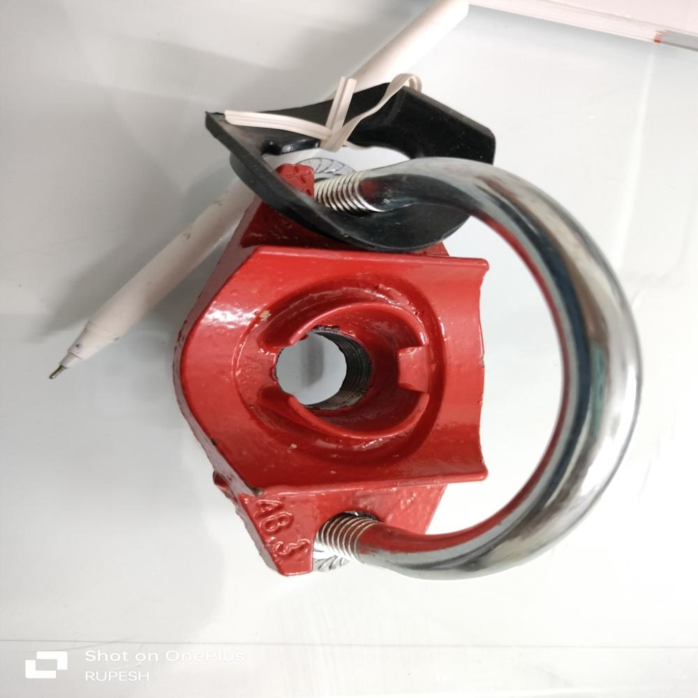 041 Saddle-let (U Bolt Mechanical Tee) - Color: Red