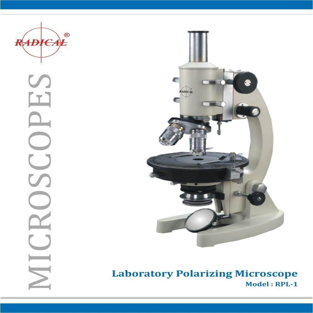 Laboratory Polarizing Microscope Rpl-1 - Application: Study Of Rock And Minerals