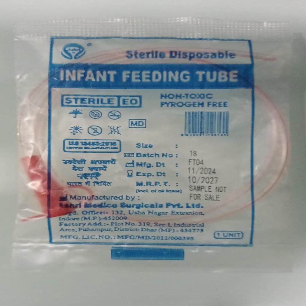 Infant Feeding Tube - Color: Size Wise
