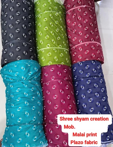Malai Printed Fabric - Color: Different Available