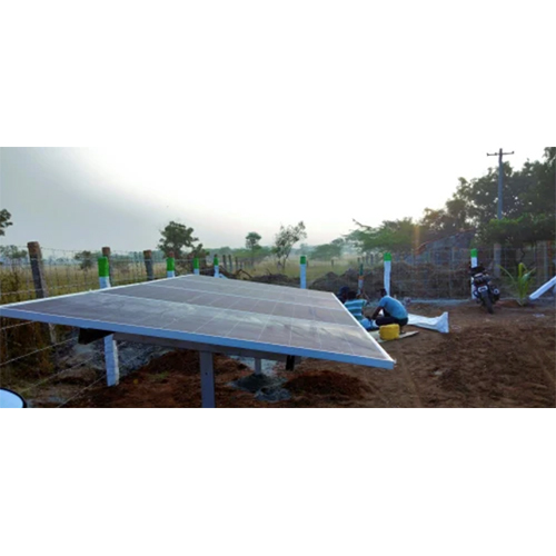 2 Hp Solar Agricultural Pumping System - Color: Blue