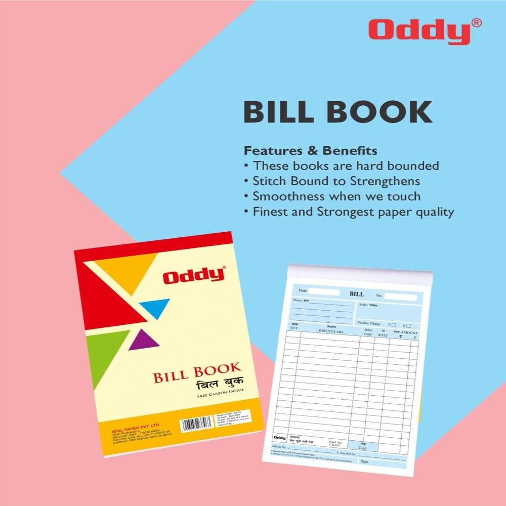 Bill Book - Feature: Eco-friendly