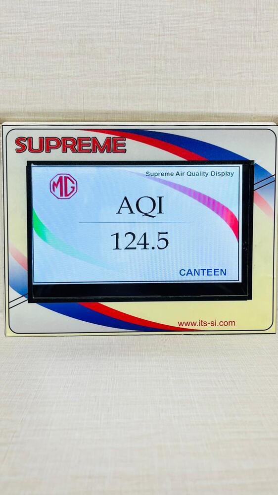 LCD air Quality Display System for Indoor