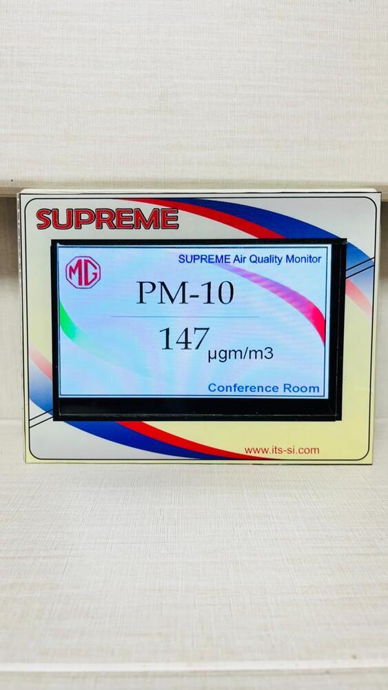 LCD air Quality Display System for Indoor