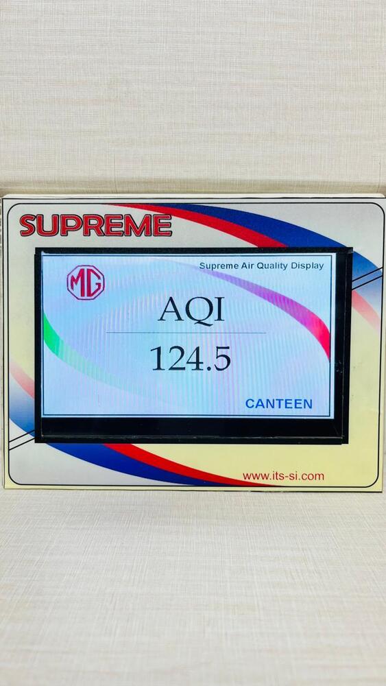 LCD air Quality Display System for Indoor