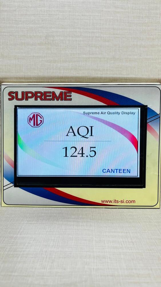 Lcd Air Quality Display System For Indoor