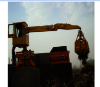 Hydraulic Bulk Loader Crane
