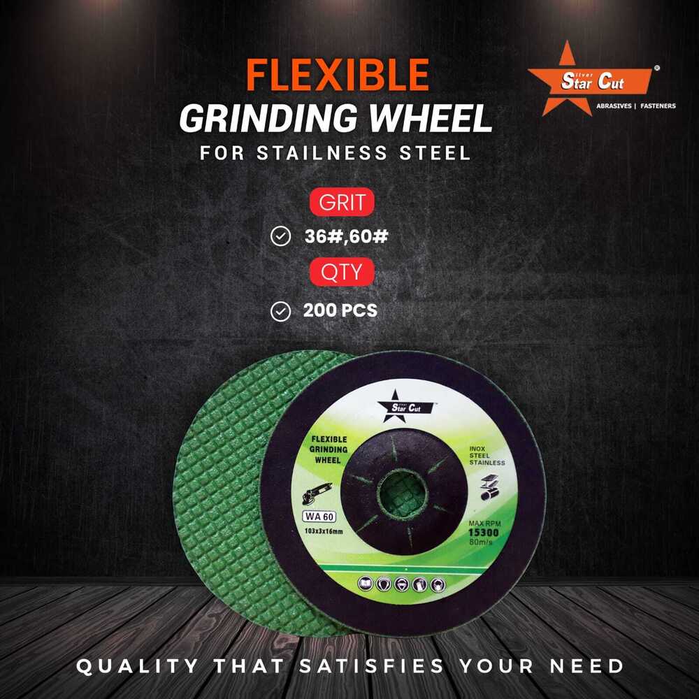 Flexible Grinding Wheel - Color: Green