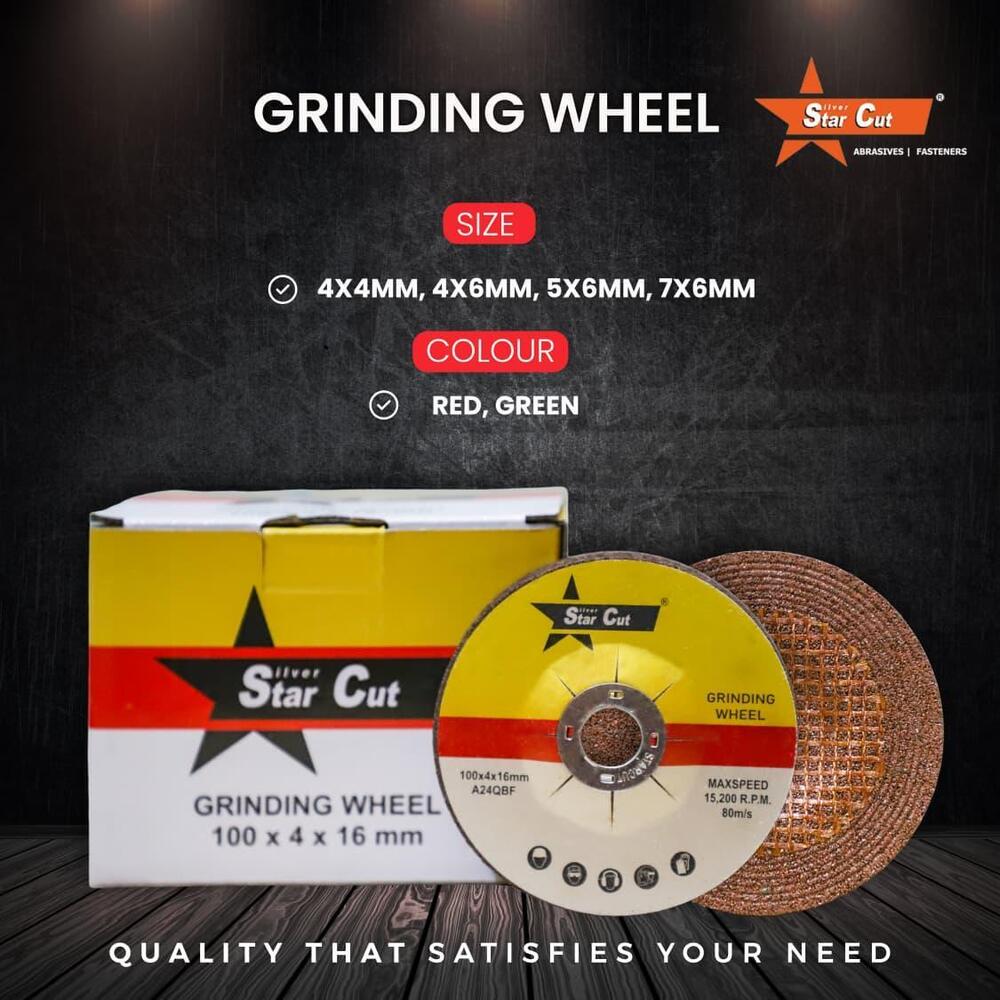 4X4MM, 4X6MM, 5X6MM, 7X6MM Grinding Wheel