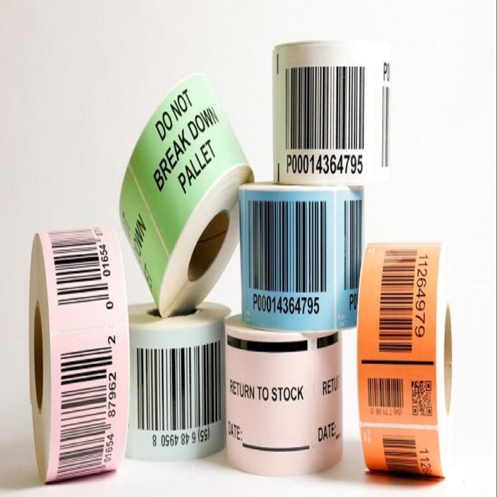 Printed Barcode Label - Color: Different Available