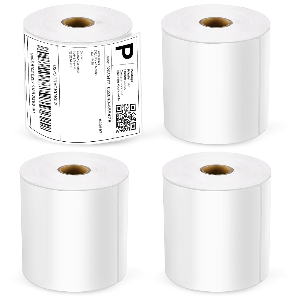 Direct Thermal Label - Adhesive Sticker, Pressure-sensitive Adhesive , Modern Design With Versatile Color Options For High-quality Printing