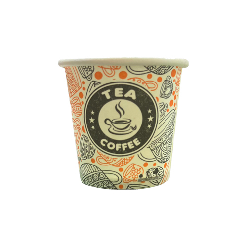85ml Print Paper Cup - Color: Multicolor