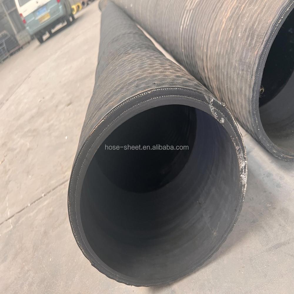 200nb Lay Flat Rubber Hose - Hardness: 55 Ot 65 Shore