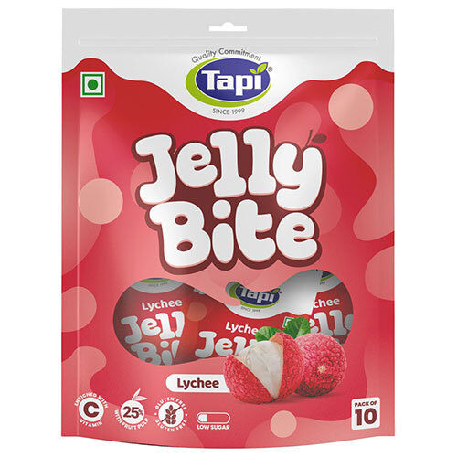 Lychee Jelly Bite - Additional Ingredient: Fruit Pulp