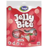 Lychee Jelly Bite - Additional Ingredient: Fruit Pulp