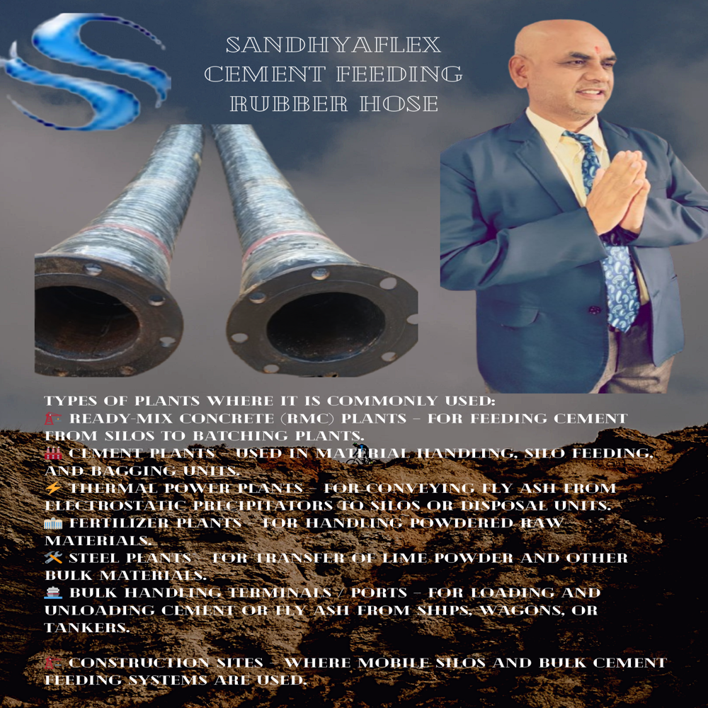 Cement Feeding Rubber Hose