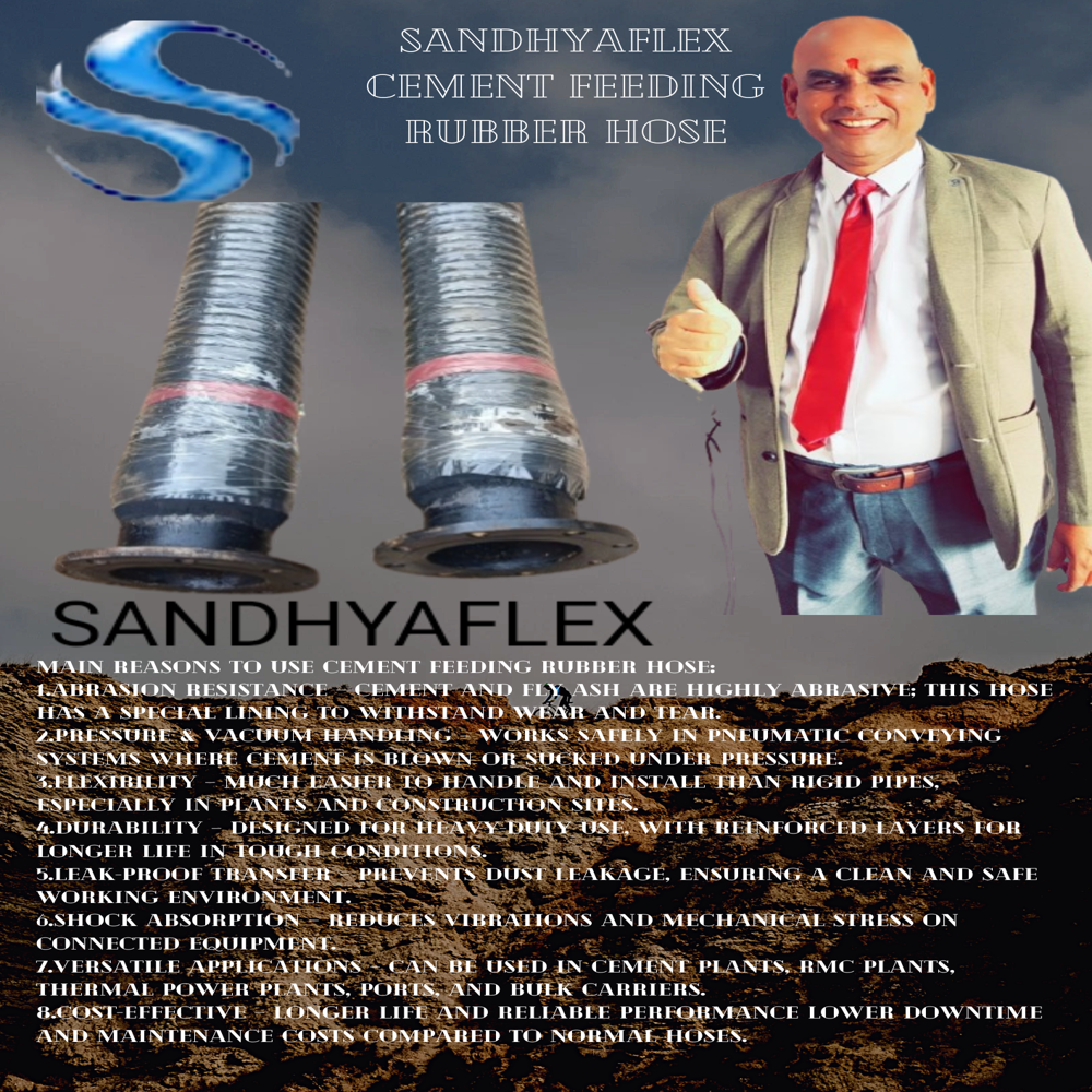 Cement Feeding Rubber Hose