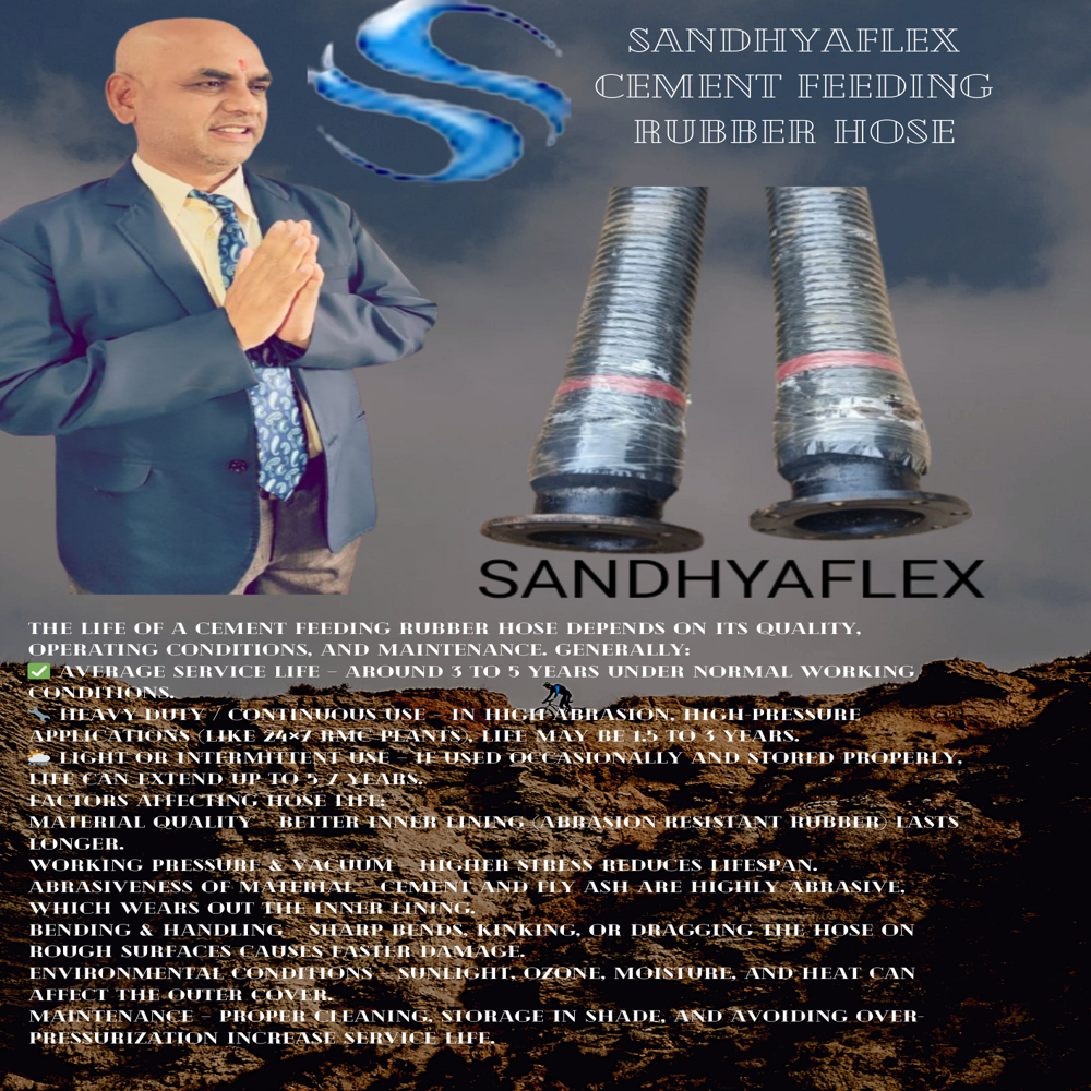 Cement Feeding Rubber Hose