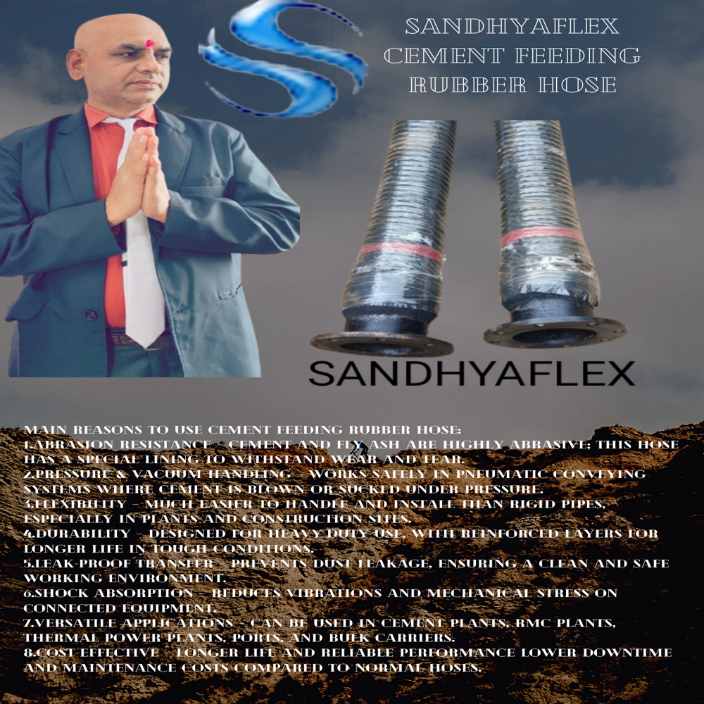 Cement Feeding Rubber Hose