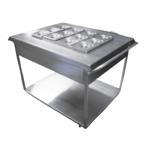 Masala Trolley - Color: Silver
