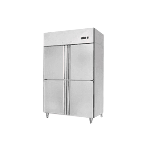 Vertical Freezer 4 Door - Color: Silver