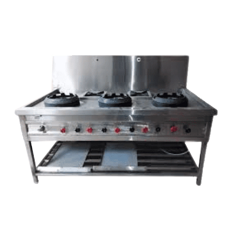 Chinese Cooking Range - Material: Stainless Steel