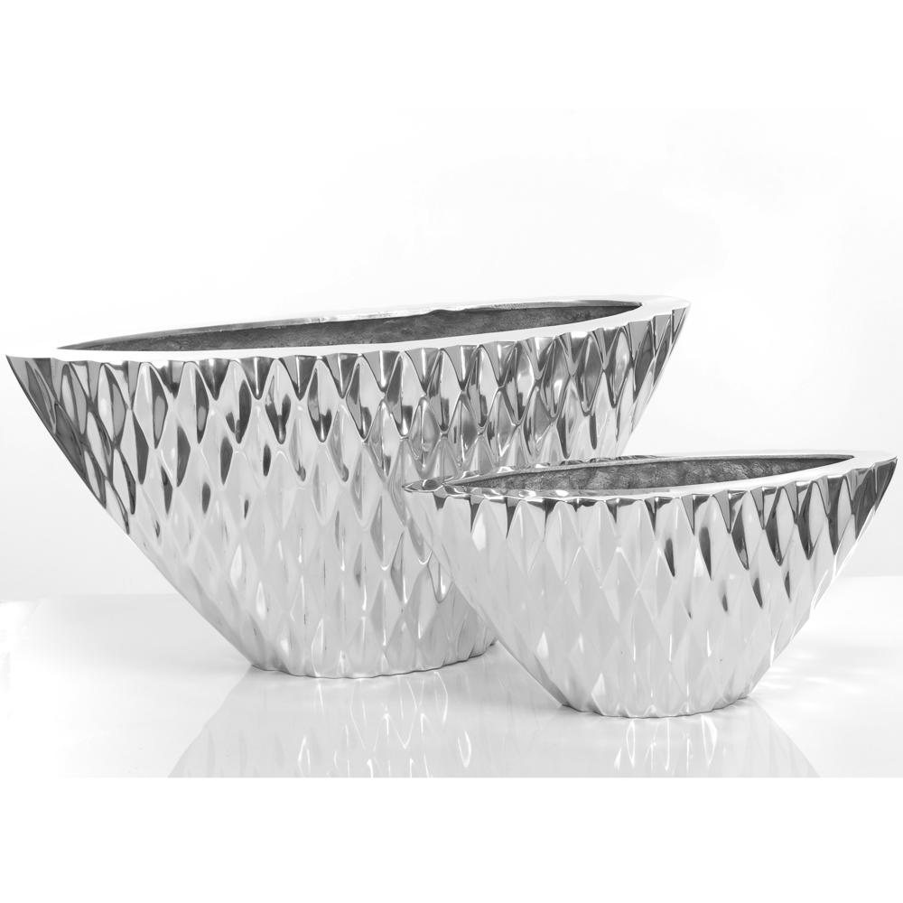 Iranian Style Metal Flower Vase Aluminium Metal & Stainless Steel