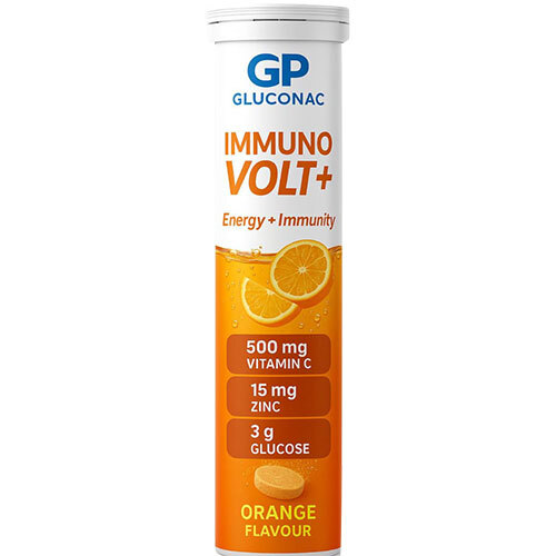 Orange Flavour Immuno Volt Herbal Syrup - Age Group: Suitable For All