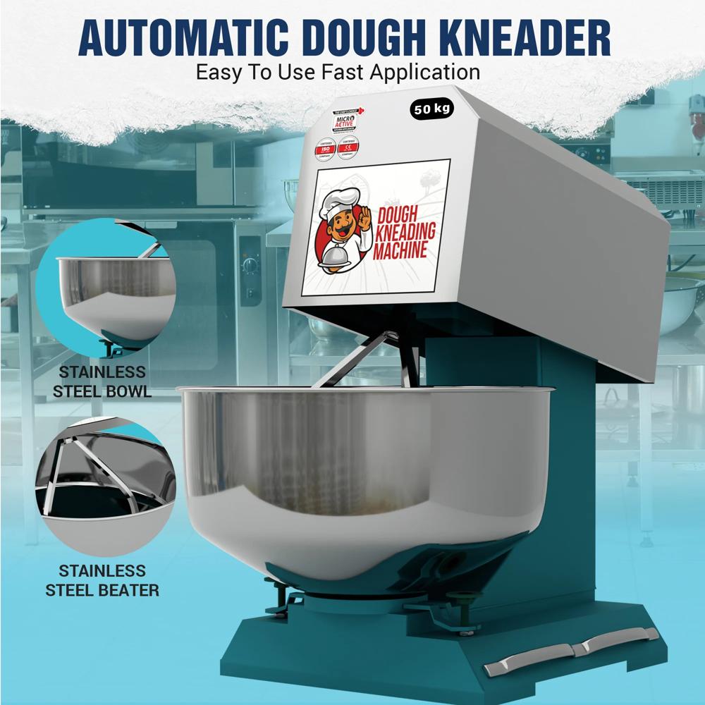 Dough Kneader 50kg 2hp (Iii) Phase - Application: Commercial