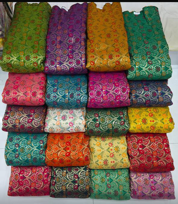 Premium Banarasi Fabric Elegant Weave at an Affordable Price