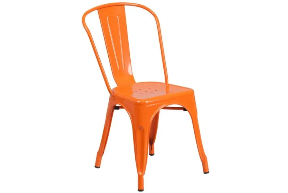 Modular Iron Cafe Tolix Chair - Color: All Types