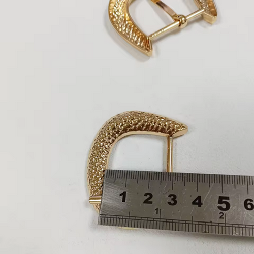 Vintage  Zinc Alloy Clothing Sliver Belt Buckle Embossed Flower Western Belt Buckle Heel Bar Pin Buckles for Leather