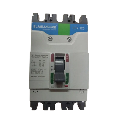 100 Amp 3 Pole Molded Case Circuit Breaker - Color: Multiple