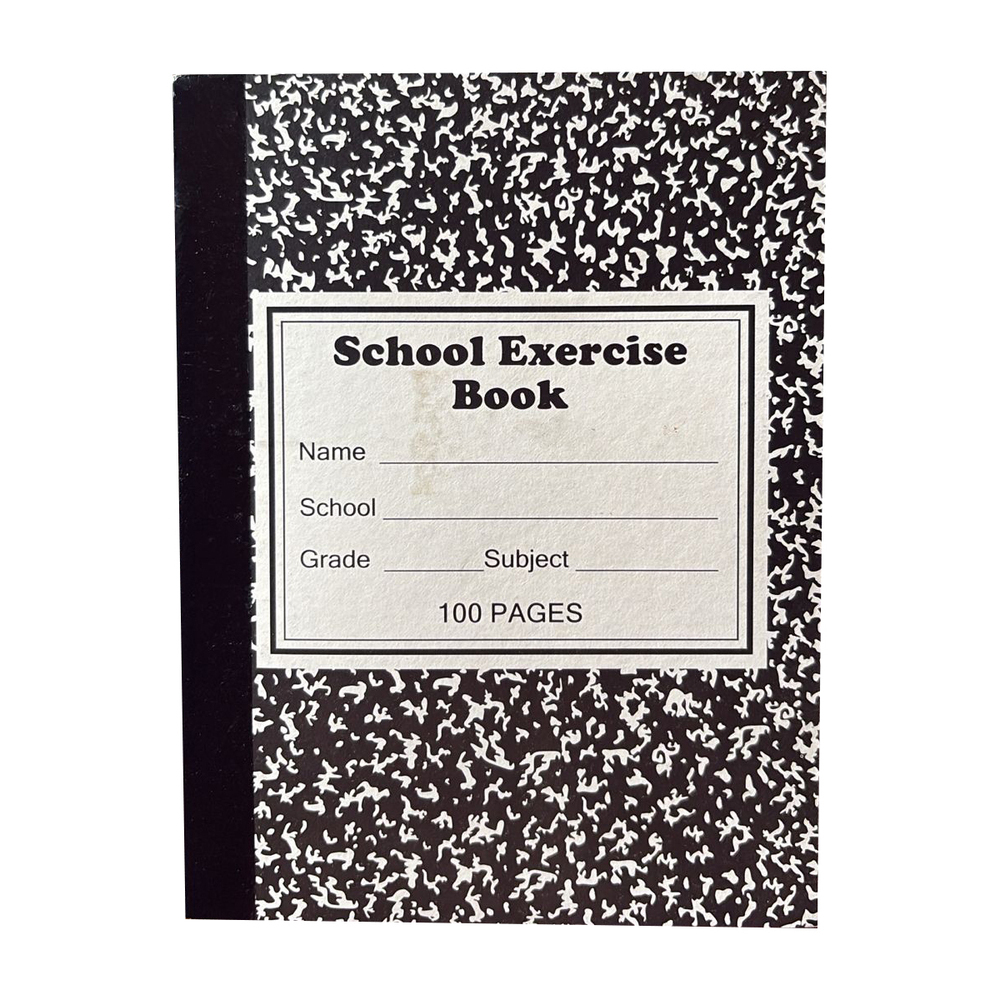 Customised Composition Book - Binding: Centre Stich (Selai) With Black Patti