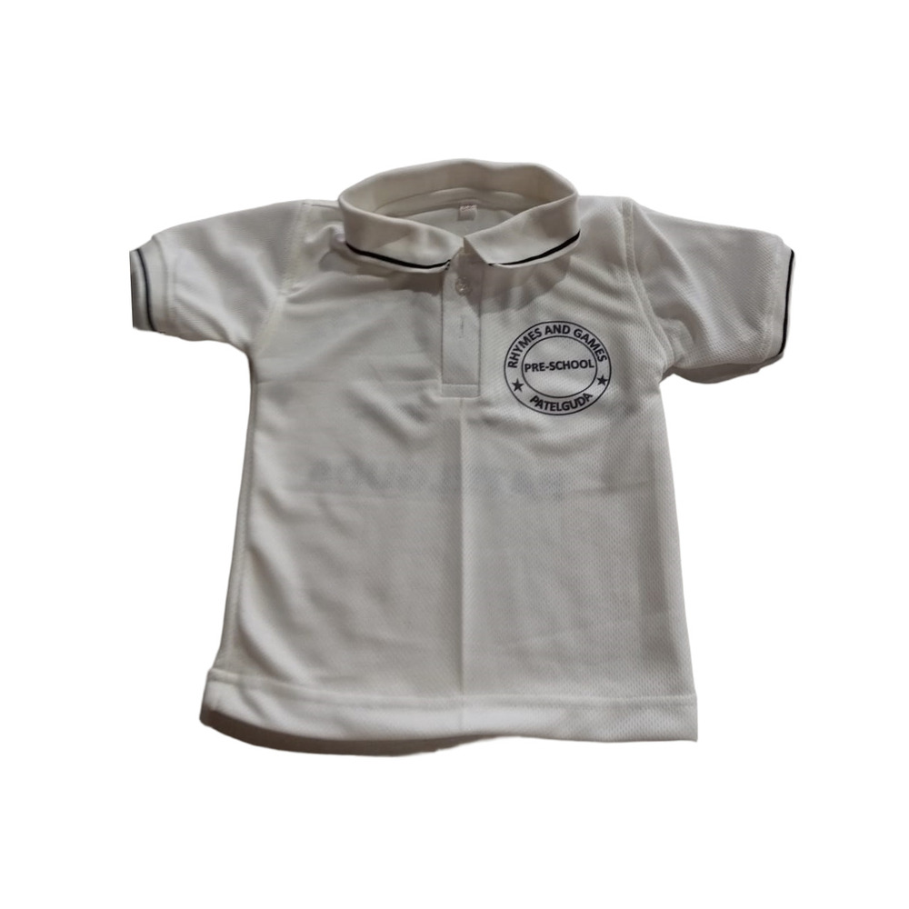 White Sports Uniform School - Age Group: Children