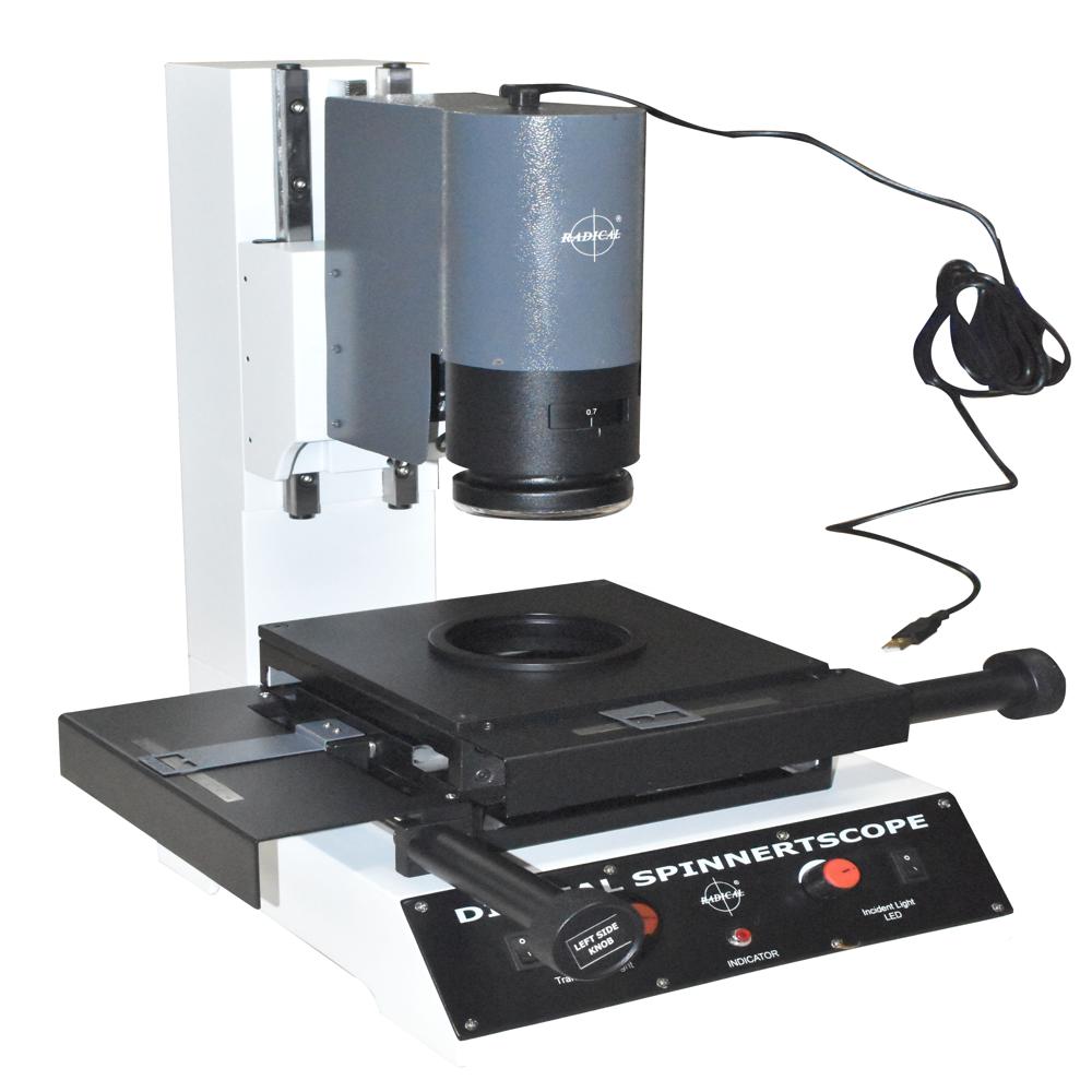 Digital Spinneret Inspection Microscope Ris-45 - Application: Microelectronics