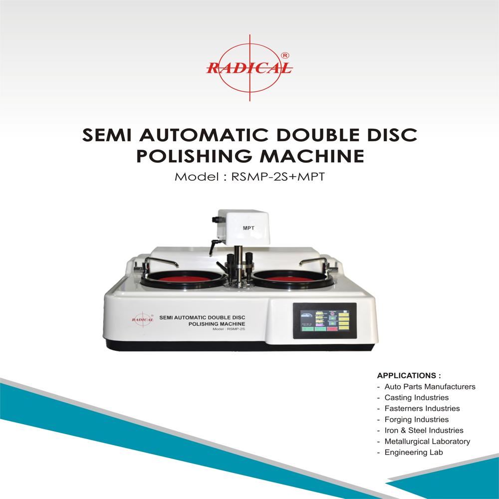 Automatic Metallographic Polishing Machine Rsmp-2s - Application: Microelectronics