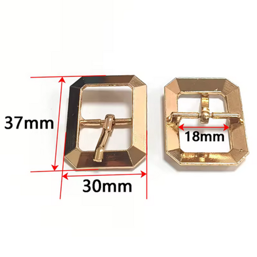 Alloy-Plated Shoe and Bag Buckles DIY Hardware Sewing Accessories Handbag Straps Belt Buckles, Suitable for Belts, Waistbands, and Bags