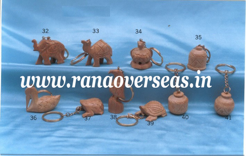Wooden Key Chains - Irregular Shape, 2-3 Inch Brown Wood | Versatile Key Assembly Solution