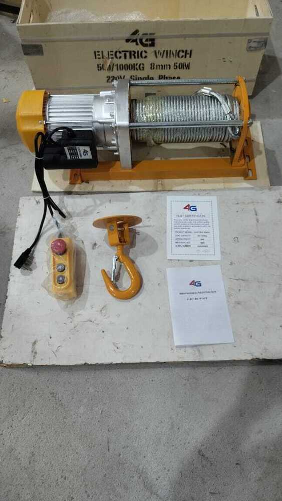 KCD   WINCH 500-1000 8mm 50mtr
