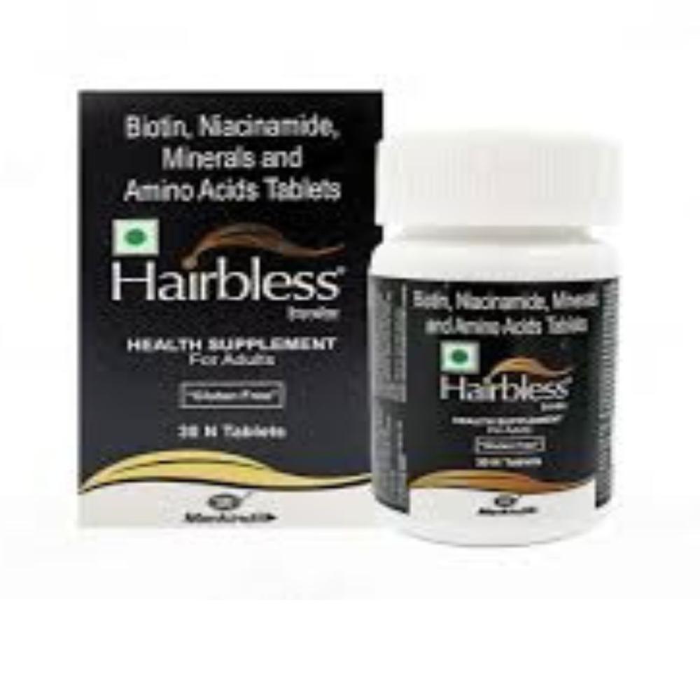 Hairbless Tablet (Minerals,Amino acid with Biotin and Niacin