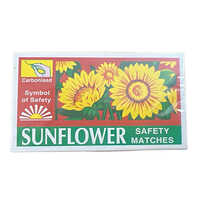 Sunflower Big Safety Matches