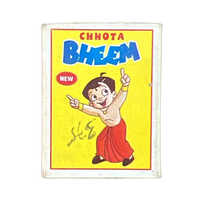 Chota Bheem Safety Matches - Box Size: Approx. 5 Cm X 3.5 Cm X 1.5 Cm
