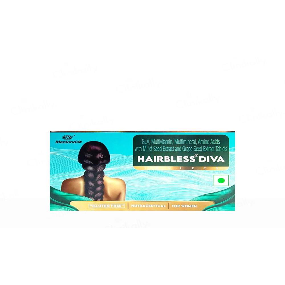 Hairbless Diva Nutraceutical Tablet for Women