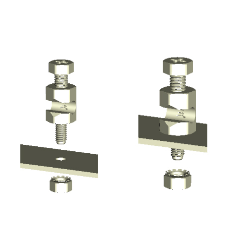 Solar Panel Earthing Clamps Grounding Lugs For Solar Power - Application: Commercial