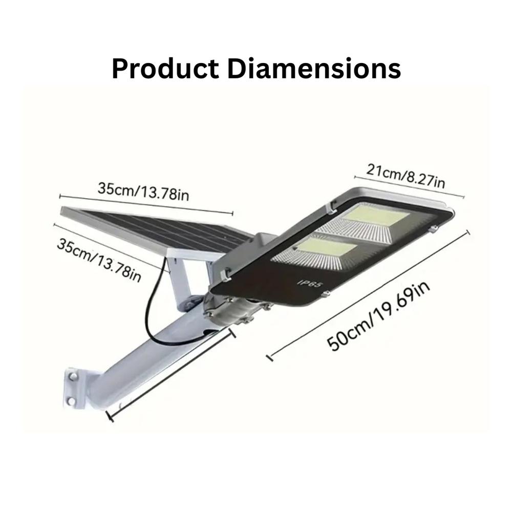 100 Watt Semi Integrated Solar Street Light