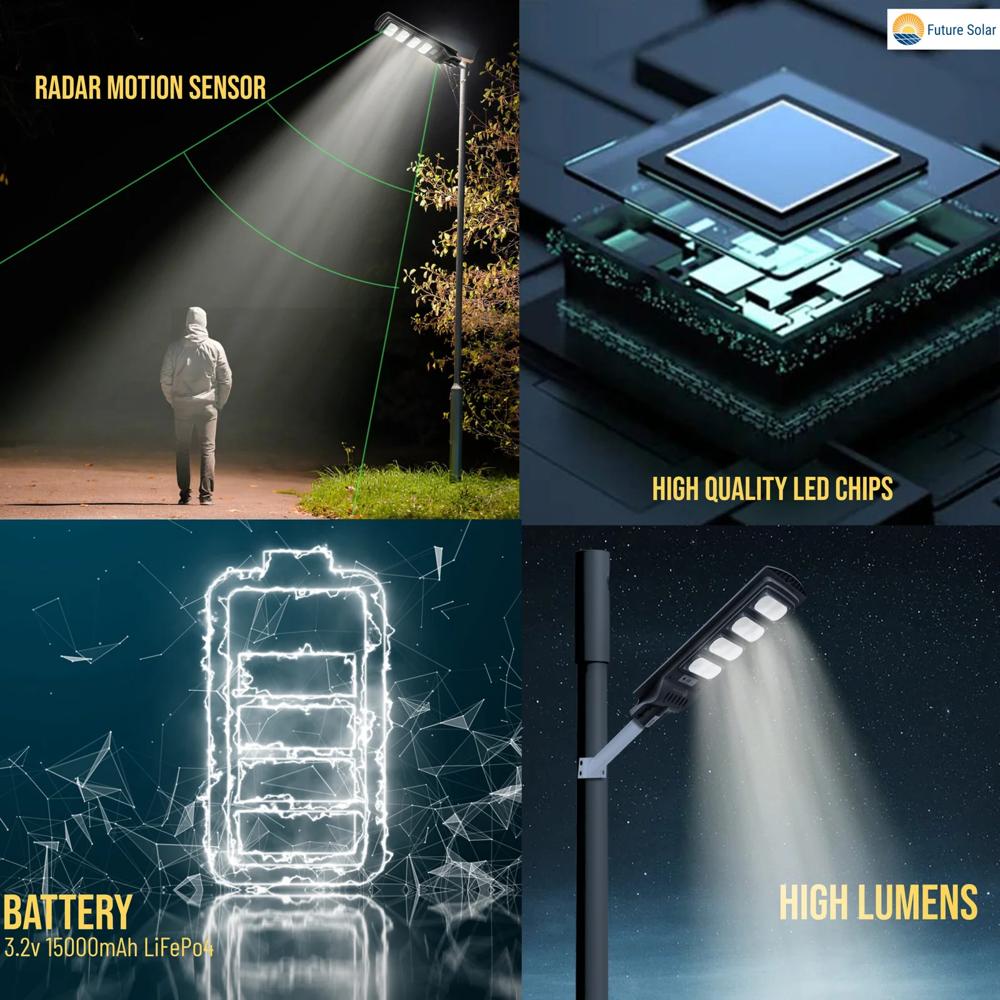 200 Watt Integrated Solar Street Light