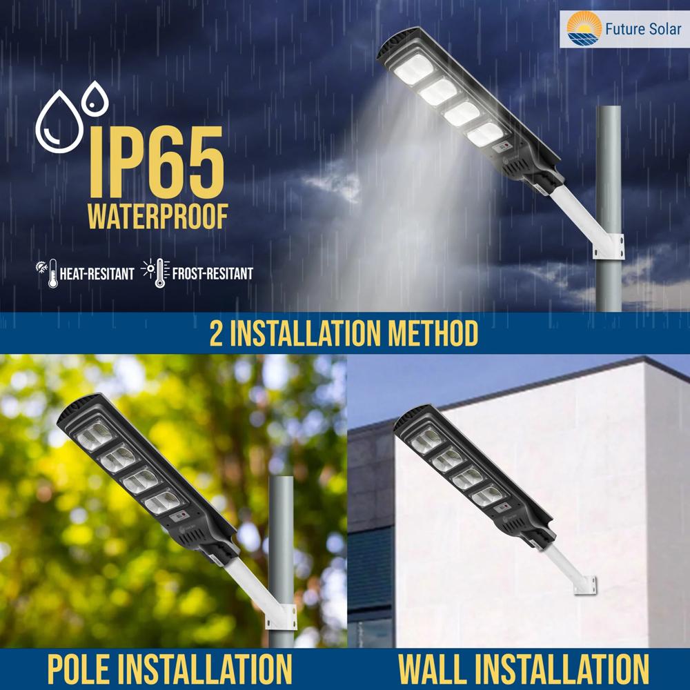 200 Watt Integrated Solar Street Light - Application: Commercial